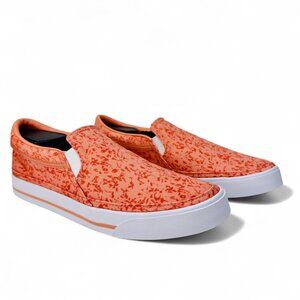Nike Court Legacy Print Slip-On Shoes Women’s Size 7 Madder Root CZ1752-800 NEW